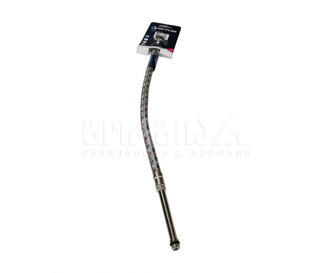 Kettler-44535 დაწნული მილი F1/2xM10(80mm)x1 X 50CM — დრეკადი შლანგები